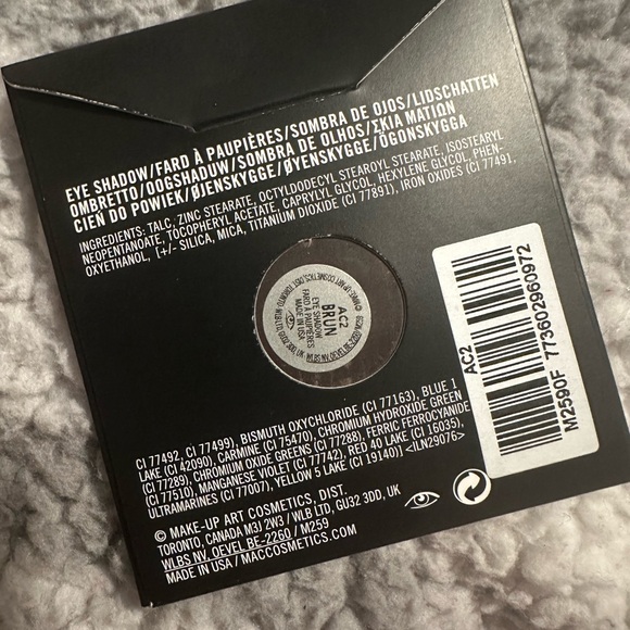 MAC EYE SHADOW (PRO PALETTE REFILL PAN), Brun, NIB - Picture 8 of 9